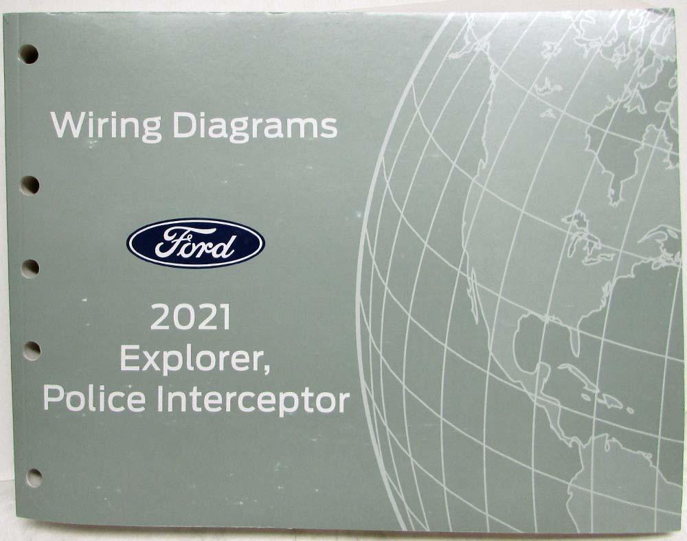 2021 Ford Explorer/Police Interceptor Electrical Wiring Diagrams Manual