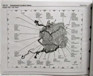 2021 Ford Transit Electrical Wiring Diagrams Manual