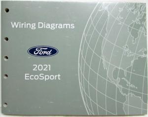 2021 Ford EcoSport Electrical Wiring Diagrams Manual