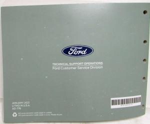 2021 Ford EcoSport Electrical Wiring Diagrams Manual