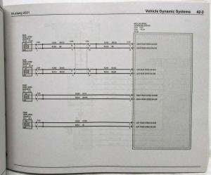 2021 Ford Mustang / GT500 Electrical Wiring Diagrams Manual