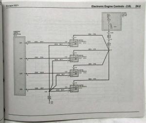 2021 Ford Escape Electrical Wiring Diagrams Manual