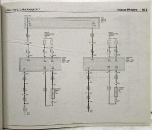2017 Ford C-MAX Hybrid and Energi Electrical Wiring Diagrams Manual