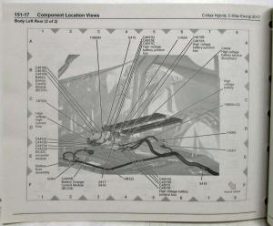 2017 Ford C-MAX Hybrid and Energi Electrical Wiring Diagrams Manual
