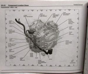 2020 Ford Transit Connect Electrical Wiring Diagrams Manual