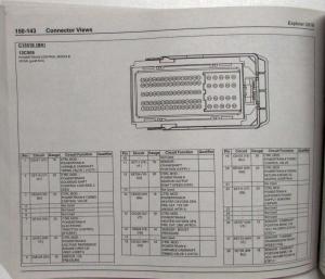 2019 Ford Explorer Electrical Wiring Diagrams Manual
