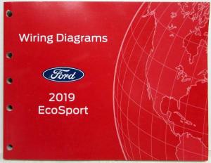 2019 Ford EcoSport Electrical Wiring Diagrams Manual
