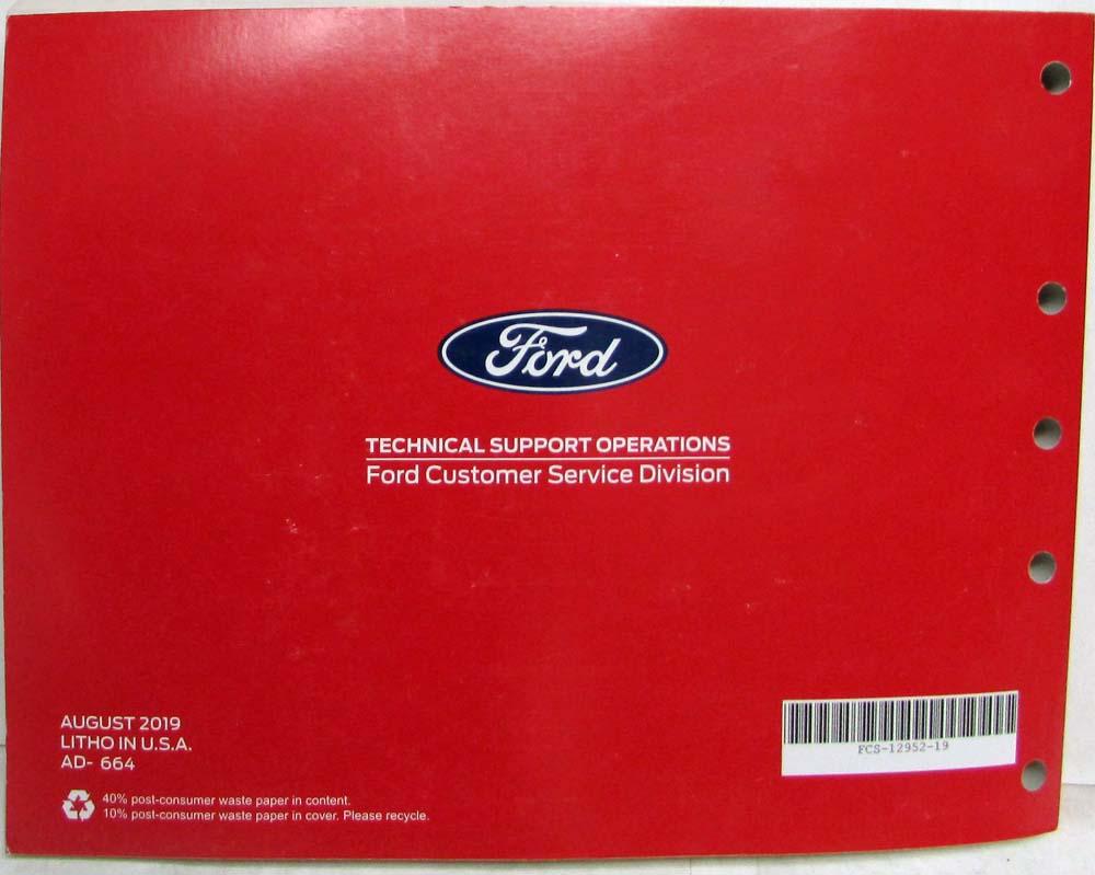 2019 Ford Escape Electrical Wiring Diagrams Manual