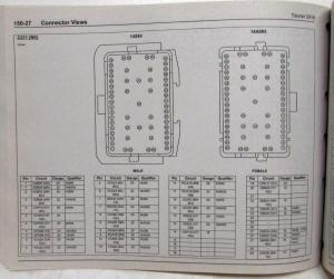 2019 Ford Taurus Electrical Wiring Diagrams Manual