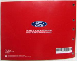 2019 Ford Taurus Electrical Wiring Diagrams Manual