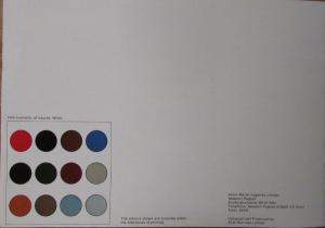 1972 Aston Martin V8 Original Sales Brochure Printed in England