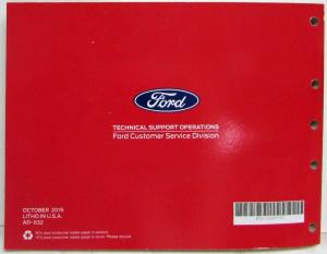 2019 Ford Flex Electrical Wiring Diagrams Manual