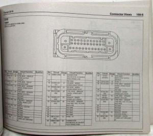 2019 Ford Transit Electrical Wiring Diagrams Manual