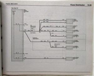 2019 Ford Fusion Lincoln MKZ Electrical Wiring Diagrams Manual