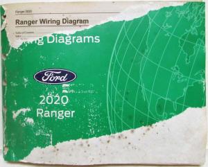 2020 Ford Ranger Electrical Wiring Diagrams Manual