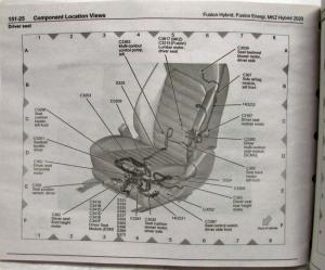 2020 Ford Fusion Energi and Lincoln MKZ Hybrid Electrical Wiring Diagrams Manual