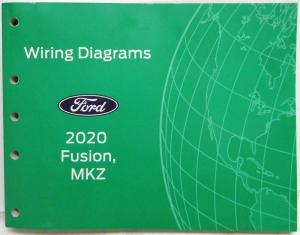 2020 Ford Fusion Lincoln MKZ Electrical Wiring Diagrams Manual