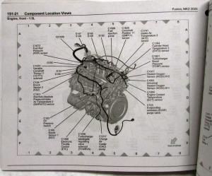 2020 Ford Fusion Lincoln MKZ Electrical Wiring Diagrams Manual