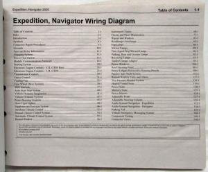 2020 Ford Expedition and Lincoln Navigator Electrical Wiring Diagrams Manual