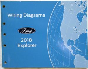 2018 Ford Explorer Electrical Wiring Diagrams Manual