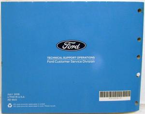2018 Ford Explorer Electrical Wiring Diagrams Manual