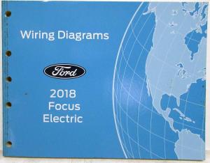 2018 Ford Focus Electric Electrical Wiring Diagrams Manual