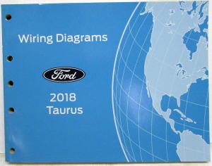 2018 Ford Taurus Electrical Wiring Diagrams Manual