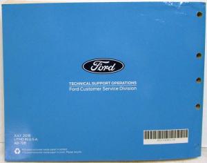 2018 Ford Taurus Electrical Wiring Diagrams Manual