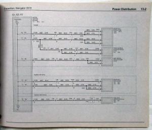 2018 Ford Expedition and Lincoln Navigator Electrical Wiring Diagrams Manual