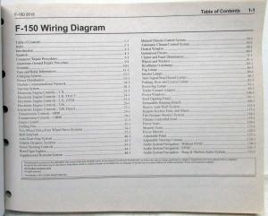2018 Ford F-150 Pickup Electrical Wiring Diagrams Manual