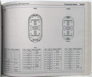 2018 Ford Fusion Energi and Lincoln MKZ Hybrid Electrical Wiring Diagrams Manual