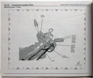 2018 Ford Fusion Energi and Lincoln MKZ Hybrid Electrical Wiring Diagrams Manual