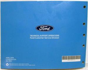 2018 Ford Fusion Lincoln MKZ Electrical Wiring Diagrams Manual