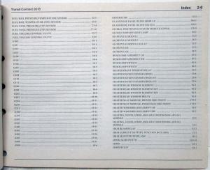 2018 Ford Transit Connect Electrical Wiring Diagrams Manual