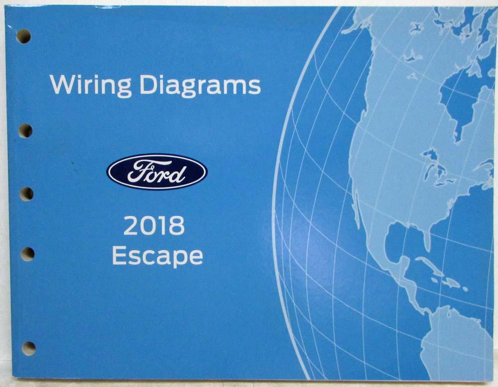 2018 Ford Escape Electrical Wiring Diagrams Manual