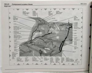 2016 Lincoln MKS Electrical Wiring Diagrams Manual