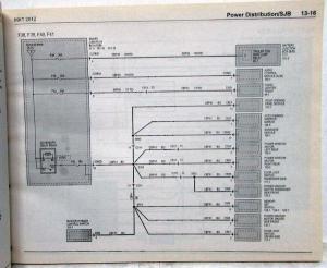 2012 Lincoln MKT Electrical Wiring Diagrams Manual