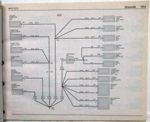 2012 Lincoln MKS Electrical Wiring Diagrams Manual