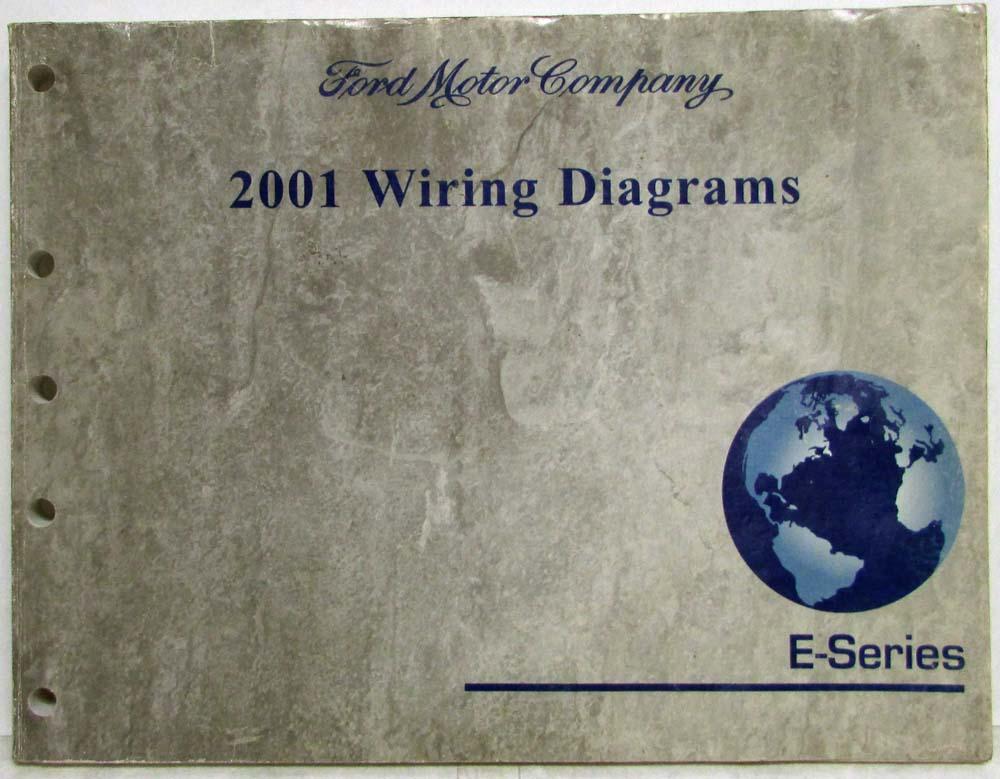 2001 Ford Econoline Club Wagon E-Series Electrical Wiring Diagrams Manual