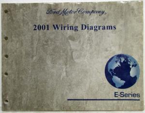 2001 Ford Econoline Club Wagon E-Series Electrical Wiring Diagrams Manual