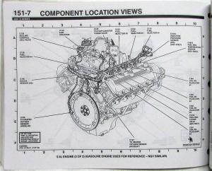 2001 Ford Econoline Club Wagon E-Series Electrical Wiring Diagrams Manual