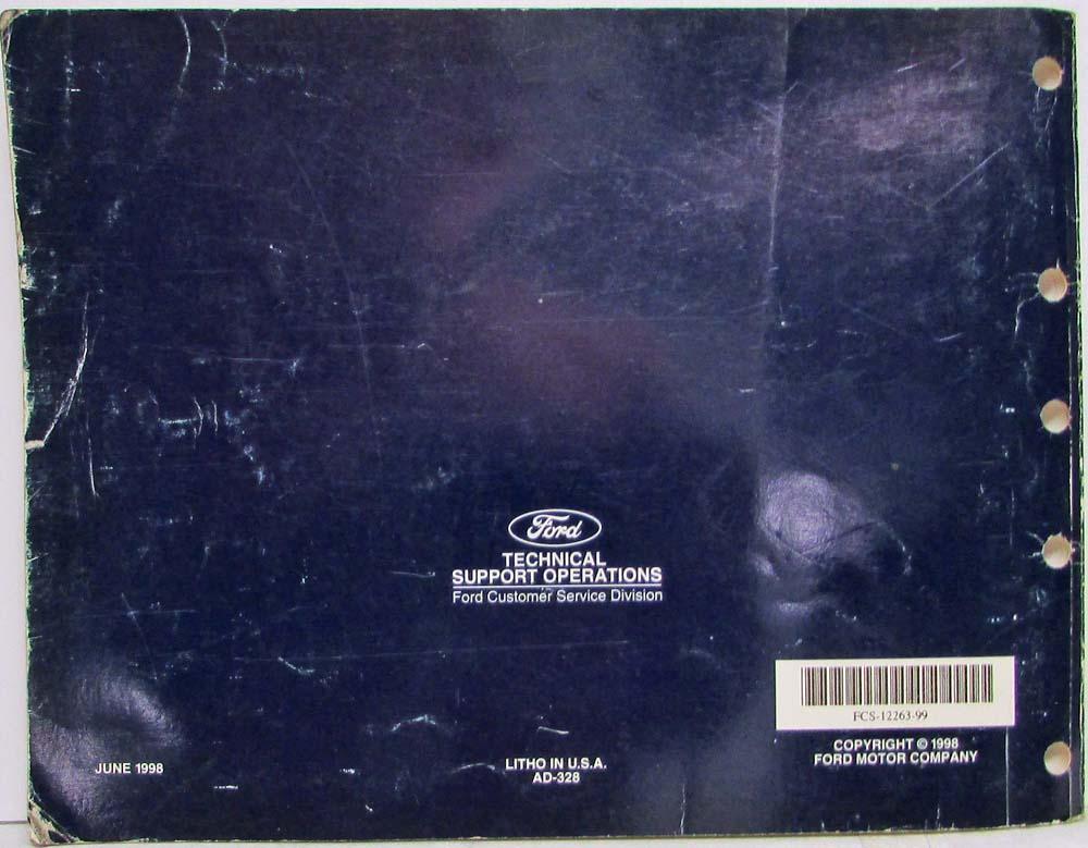 1999 Ford F150 F250 Pickup Electrical Wiring Diagrams Manual