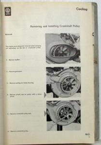 1965 VW Volkswagen 1500 Factory Original Service Shop Repair Manual Volume 1