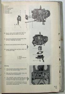 1965 VW Volkswagen 1500 Factory Original Service Shop Repair Manual Volume 1