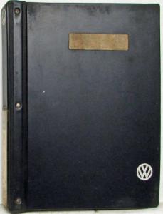 1969 VW Volkswagen Type 3 Type 4 Engine Part 2 Service Shop Repair Manual