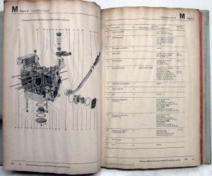 1969 VW Volkswagen Type 3 Type 4 Engine Part 2 Service Shop Repair Manual