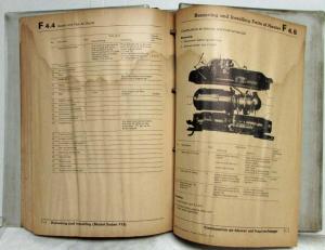 1967- VW Volkswagen Fresh Air Heating Service Shop Repair Manual F