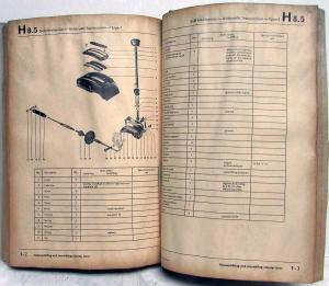 1971 VW Volkswagen Type 4 Factory Original Service Shop Repair Manual Pt 1