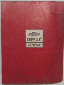 1981 Chevrolet Light Duty Truck Service Shop Repair Manual - Pickup Van Blazer