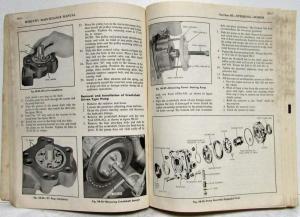 1958 Mercury Dealer Factory Service Shop Repair Maintenance Manual